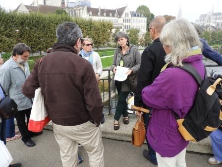 Auxerre, elle avait un joli nom notre guide.... Isabelle