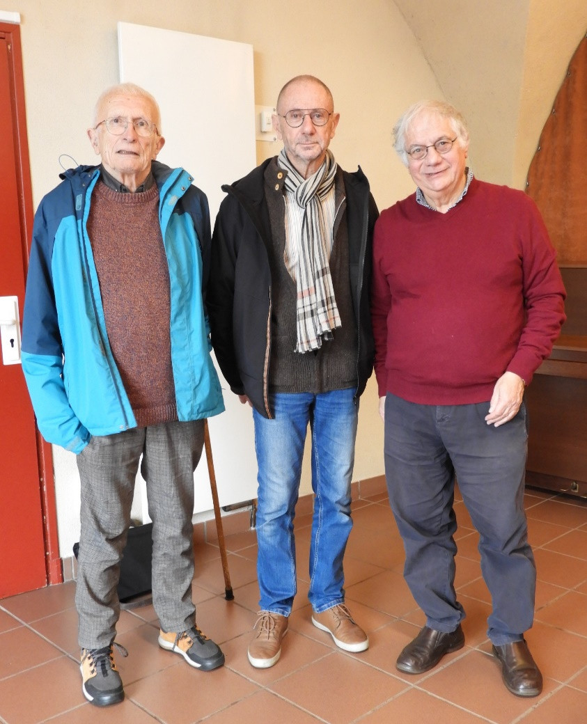 Claude Latta, Gérard Gâcon, Gilles Candar